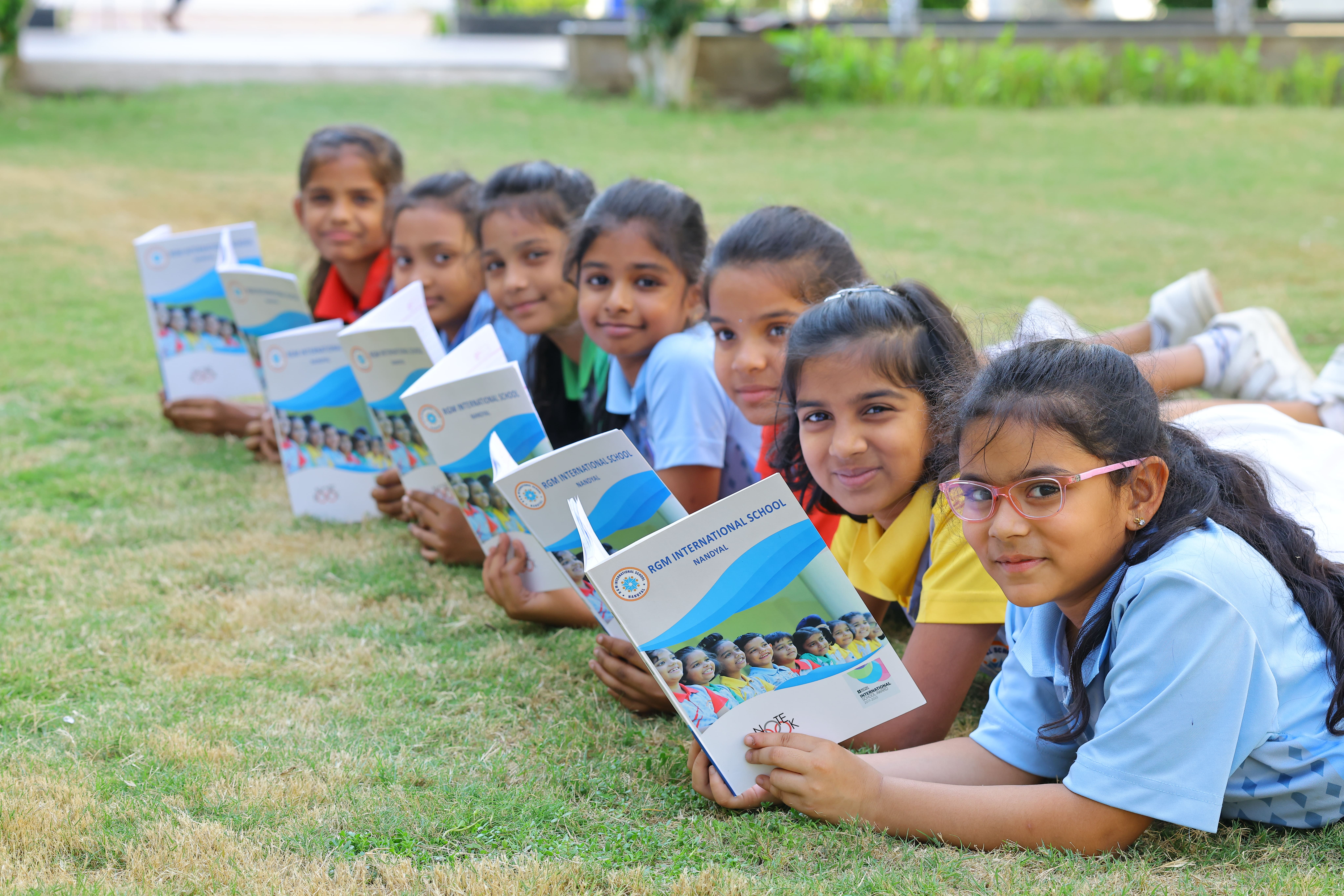 Happy students in a secure school environment