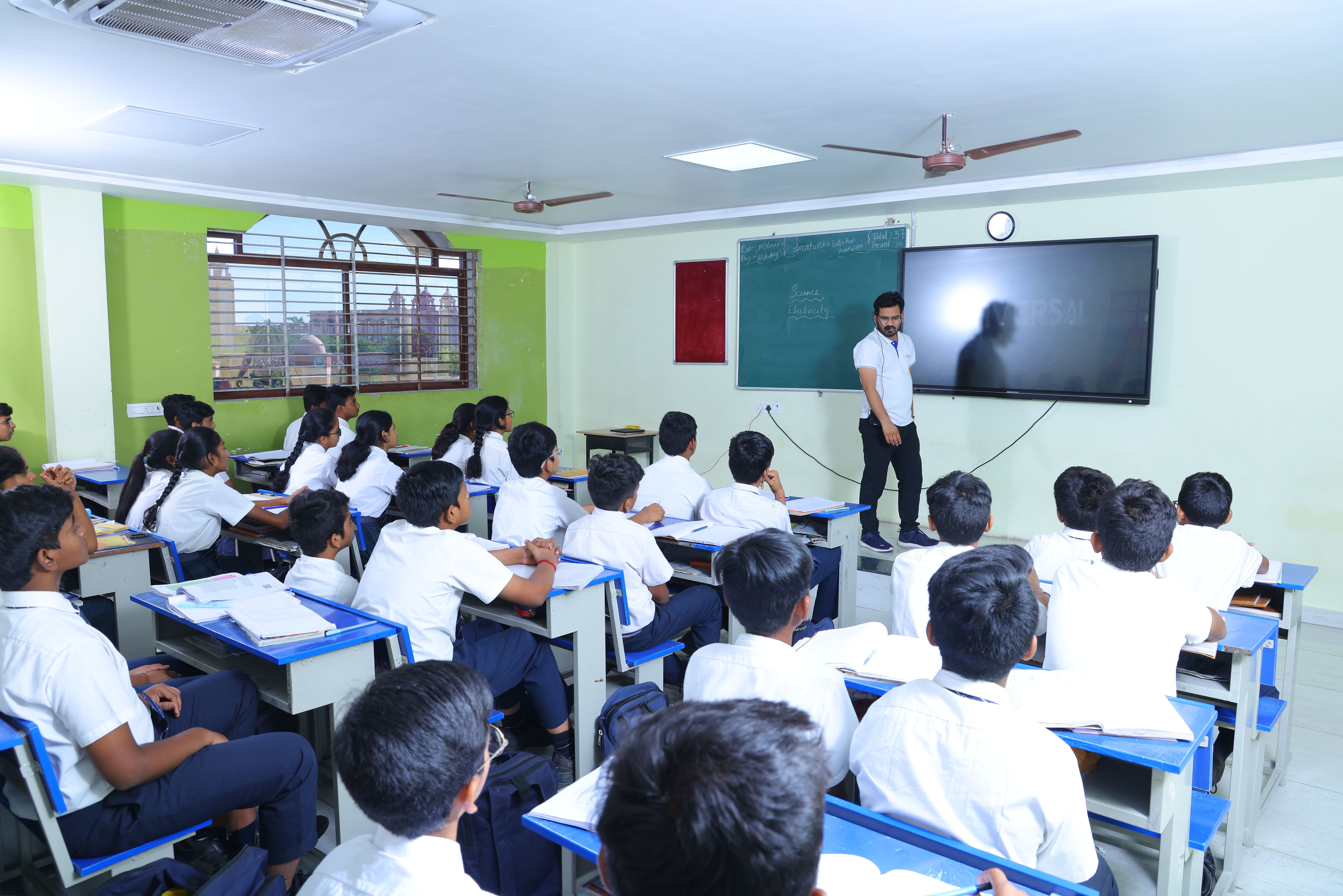 Students studying in the hostel library